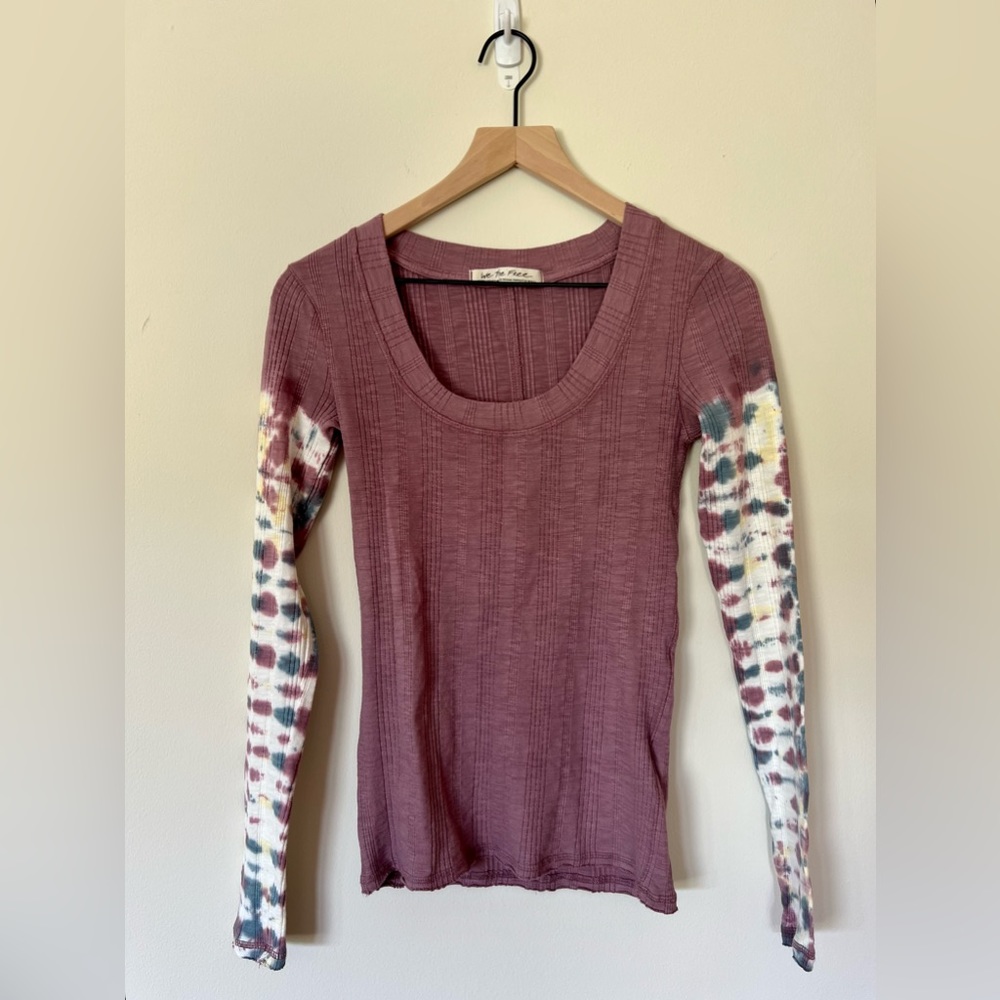 Free People ‘We The Free’ long sleeve, tie dye
